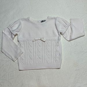 3T (4/$20) White Layered-Look Pullover Sweater by Place